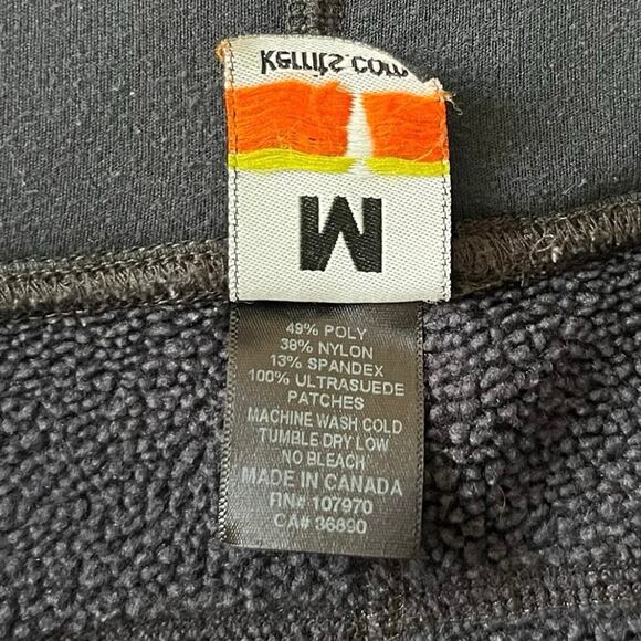 Kerrits Equestrian Horse Riding Fleece Pants Women's M Knee Patch Winter Tights - Picture 8 of 11